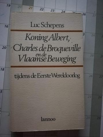 Koning Albert, Charles de Broqueville - Vlaamse beweging