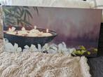 Canvas met lichtjes, Ophalen, Gebruikt, 75 tot 100 cm, Foto of Poster