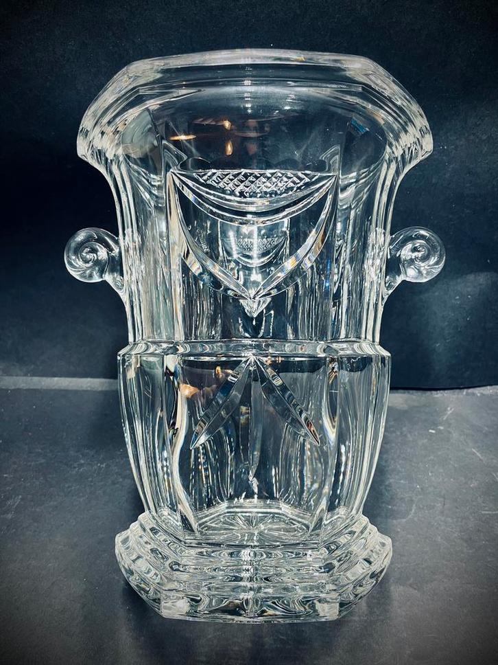 Luxe Cristal de Lorraine Champagnekoeler, Antiek en Kunst, Antiek | Vazen, Ophalen