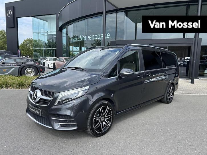 Mercedes-Benz V 300D 4-MATIC L3 AVANTGARDE DC LEDER-AMG LINE, Auto's, Mercedes-Benz, Bedrijf, Te koop, V-Klasse, 4x4, Adaptive Cruise Control