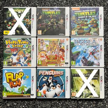 7 Nintendo 2DS/3DS Spelletjes beschikbaar voor biedingen