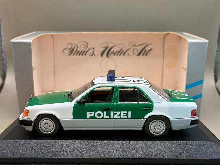 Mercedes-Benz 260E Polizei (Type W124) 1990 - MiniChamps, Hobby en Vrije tijd, Modelauto's | 1:43, Nieuw, Auto, MiniChamps, Ophalen of Verzenden