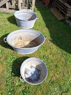 3 zinken kuipen, Tuin en Terras, Ophalen, Gebruikt, Metaal
