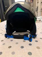 Casque enfant Bollé – Vert avec visière (Taille 48–52 cm), Enlèvement, Comme neuf, Ski