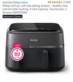Airfryer philips serie 3000, Electroménager, Enlèvement, Comme neuf, Friteuse à air XL