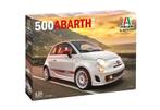 ITALERI 3674 FIAT 500 ABARTH (2008) échelle 1/24, Neuf, Voiture, Plus grand que 1:32, Italeri