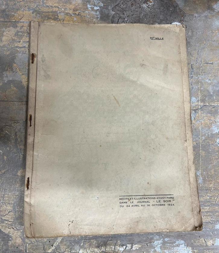“Les Exploits de Nic et Nac - Édition originale 1924, Antiek en Kunst, Antiek | Boeken en Manuscripten, Ophalen of Verzenden