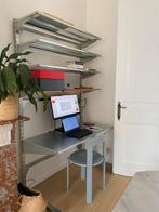 Ikea Brodar wandsysteem/bureau, Ophalen, In hoogte verstelbaar, Gebruikt, Bureau