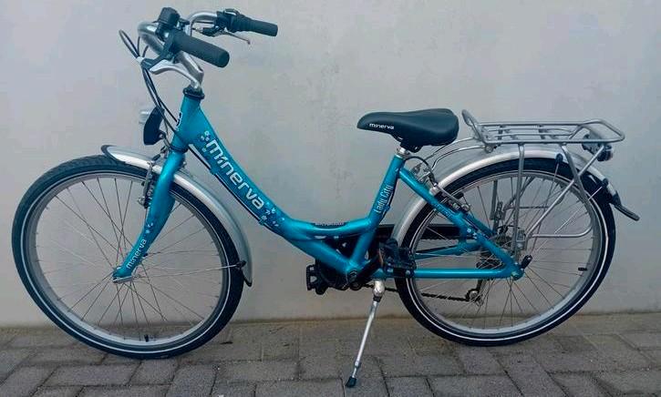 Meisjesfiets alu Minerva City 24inch 6speed NIEUWPRYS 379€🚴, Fietsen en Brommers, Fietsen | Dames | Omafietsen, Zo goed als nieuw