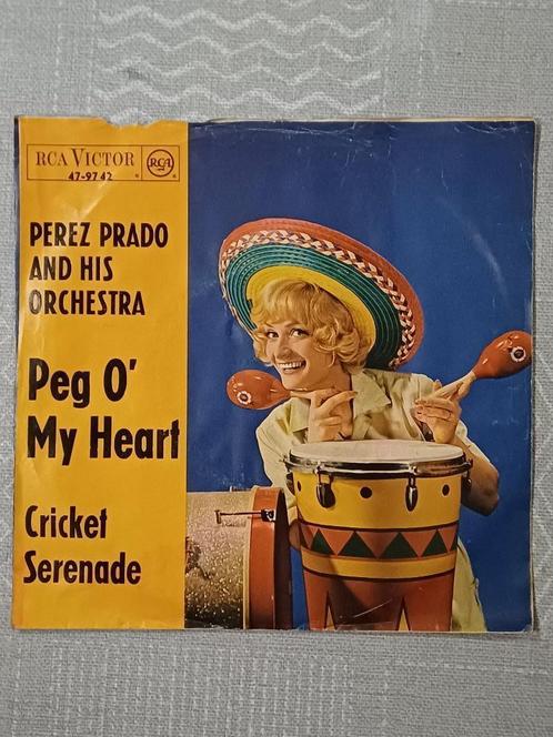 perez prado Peg O' My Heart   Latin, Cd's en Dvd's, Vinyl Singles, Gebruikt, Single, Latin en Salsa, 7 inch, Ophalen of Verzenden