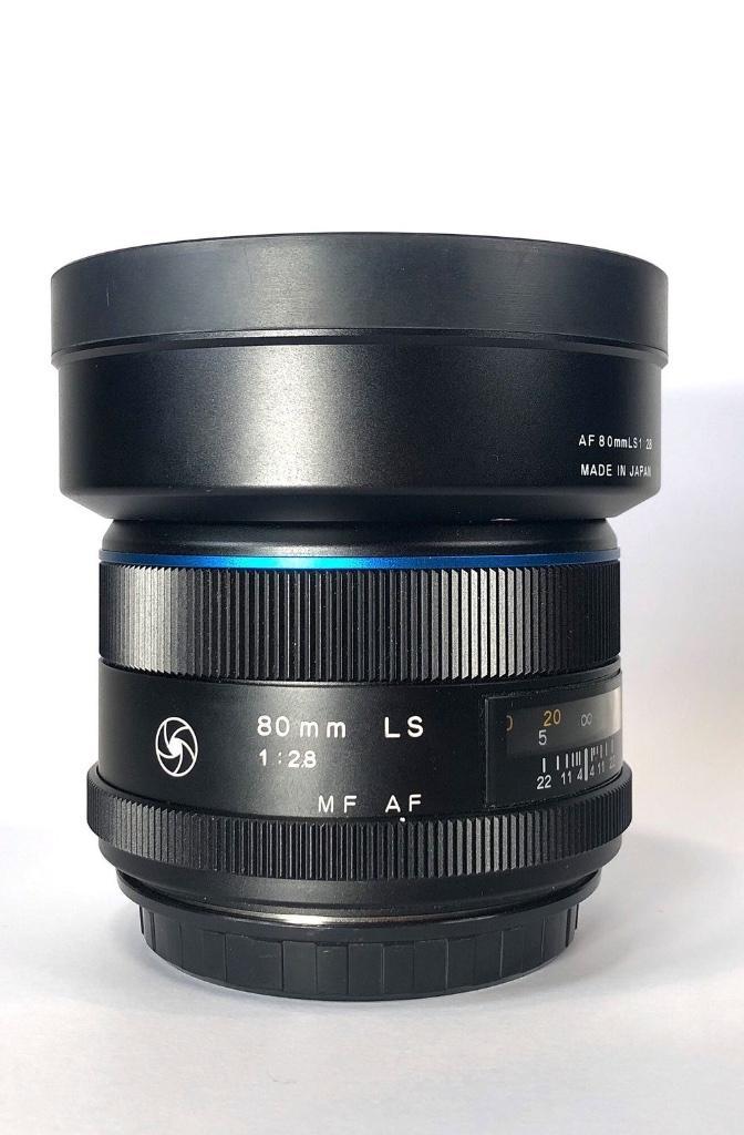 Phase One Schneider AF 80 mm LS f/2.8 “blue ring”, Verzamelen, Foto-apparatuur en Filmapparatuur, Overige typen, Ophalen