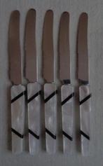 retro SSS SOLINGEN PARELMOER 5x fruitmes 16,8cm mes set knif, Huis en Inrichting, Keuken | Bestek, Gebruikt, Ophalen of Verzenden