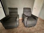 Sta-op stoel + relax zetel, Huis en Inrichting, Fauteuils, Ophalen, Gebruikt, Stof
