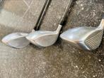 Titleist DTR Driver, 3-wood, 5-wood incl headcovers, Sport en Fitness, Ophalen, Gebruikt, Club, Overige merken