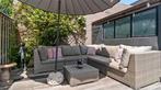 Loungeset, Tuin en Terras, Ophalen, 6 zitplaatsen, Bank, Zo goed als nieuw