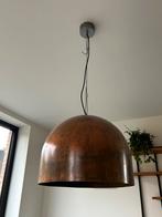 Design koperen hanglamp, Huis en Inrichting, Lampen | Hanglampen, Ophalen, Zo goed als nieuw