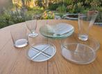 Glazen schalen, Maison & Meubles, Accessoires pour la Maison | Plataux & Paniers, Enlèvement, Comme neuf