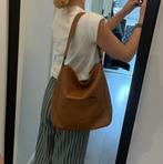Nieuwe schoudertas Bree - Cognac - Leder, Handtassen en Accessoires, Tassen | Damestassen, Ophalen of Verzenden, Nieuw, Bruin