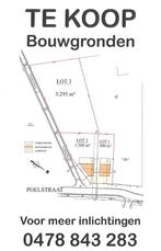 2 loten bouwgrond + 1 lot landbouwgrond MERELBEKE POELSTRAAT