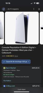 Ps5 digital, Consoles de jeu & Jeux vidéo, Consoles de jeu | Sony PlayStation 5, Enlèvement ou Envoi, Utilisé, Playstation 5 Digital
