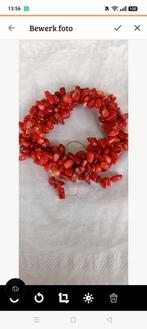 bloed rood ( bloedkoraal) armband, Ophalen, Zo goed als nieuw, Rood