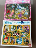Disney puzzels 1000 stukjes 5 euro per stuk, Hobby en Vrije tijd, Denksport en Puzzels, Ophalen, 500 t/m 1500 stukjes, Zo goed als nieuw