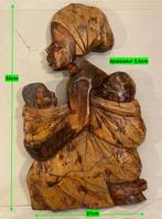 Art Africain beau Tableau en relief sculpté sur bois., Antiquités & Art, Enlèvement ou Envoi