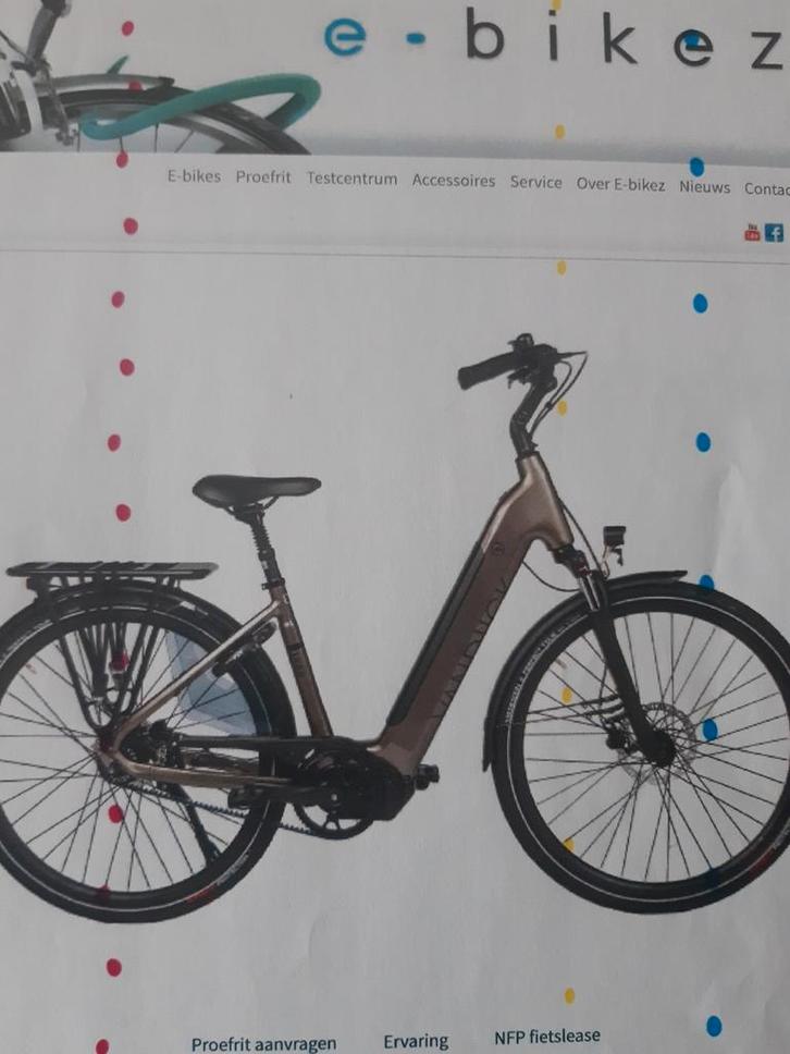 Te koop Nieuwe Vandijck E bike aan spotprijs.Voor de RAPPE, Fietsen en Brommers, Elektrische fietsen, Ophalen
