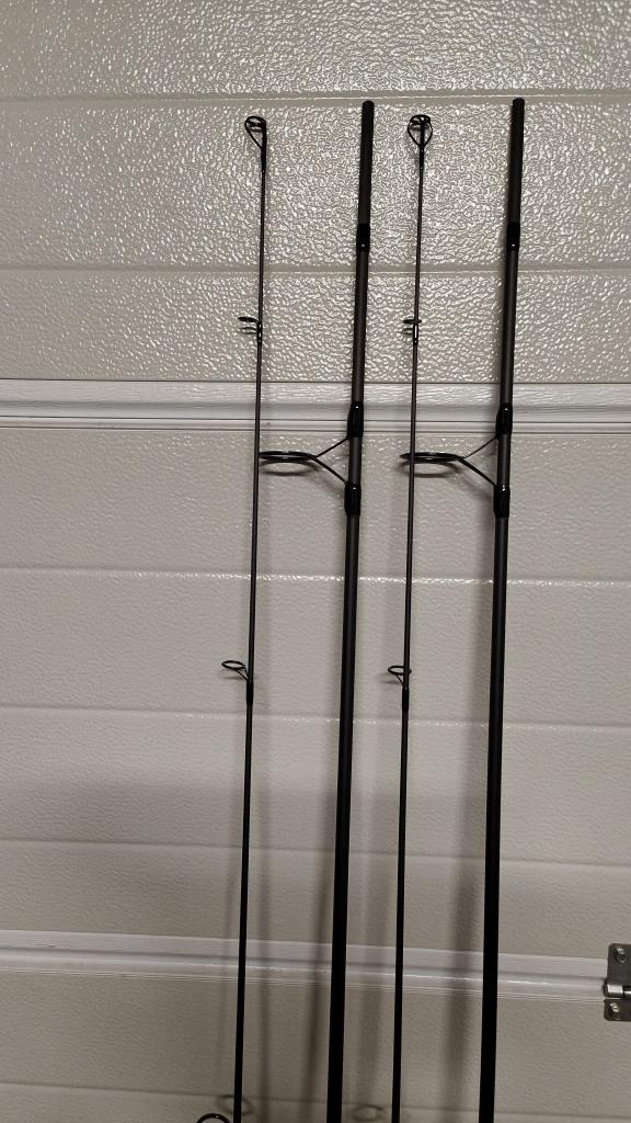 2x Daiwa Crosscast Karperhengels, Watersport en Boten, Hengelsport | Karpervissen, Ophalen, Nieuw, Vislijn