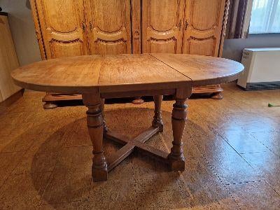 meubels, Ophalen, Gebruikt, Eikenhout, Vijf personen of meer