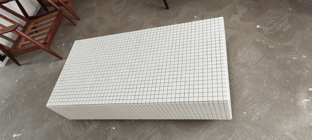 Designtafel van Pieter Avers, keramische mozaïek. Uniek stuk, Ophalen