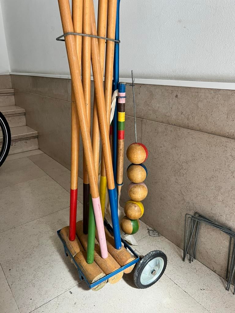 Jeux de croquet complet 6 joueurs, Enlèvement, Utilisé