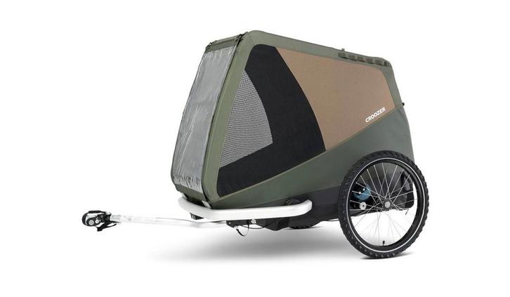 GEZOCHT Croozer Tammo of Mikke, Fietsen en Brommers, Fietsaccessoires | Aanhangwagens en Karren, Zo goed als nieuw, Hondenkar