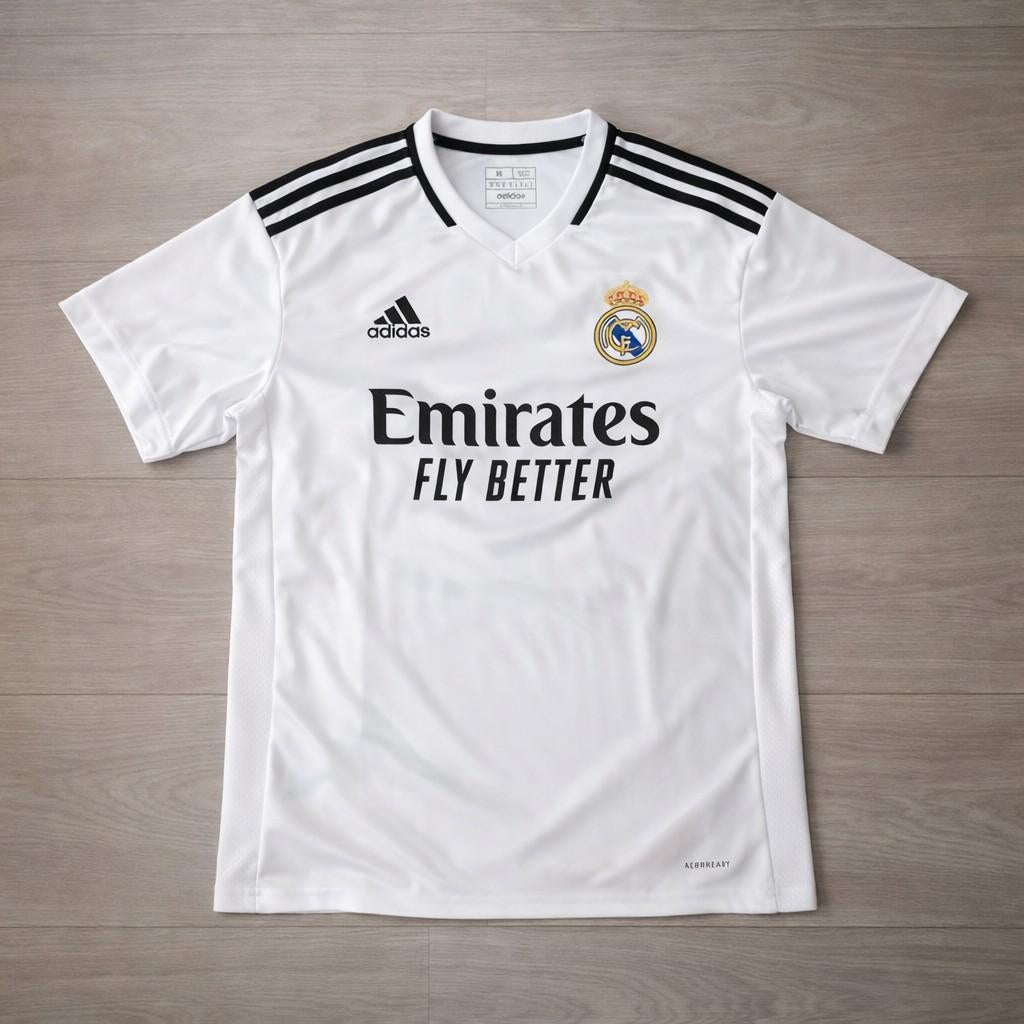 Maillot domicile du Real Madrid, Sports & Fitness, Football, Taille M, Enlèvement ou Envoi, Utilisé, Maillot