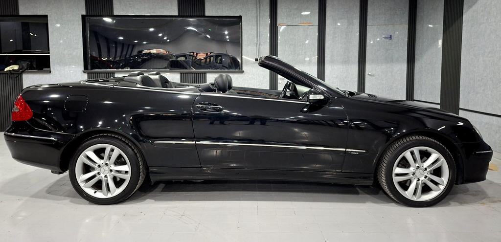 MERCEDES CLK 200 KOMPRESS CABRIO AVANTGARDE KLAAR VOOR IMMAT, Automaat, Euro 5, Cabriolet, Leder