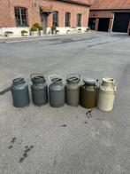 6 stuks pvc melkbussen of waterkannen