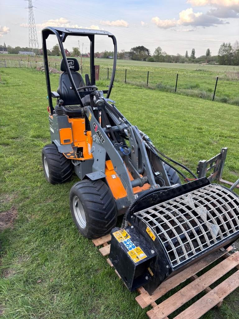 Giant g1200 inclusief mengbak stabilise, Ophalen, Wiellader of Shovel