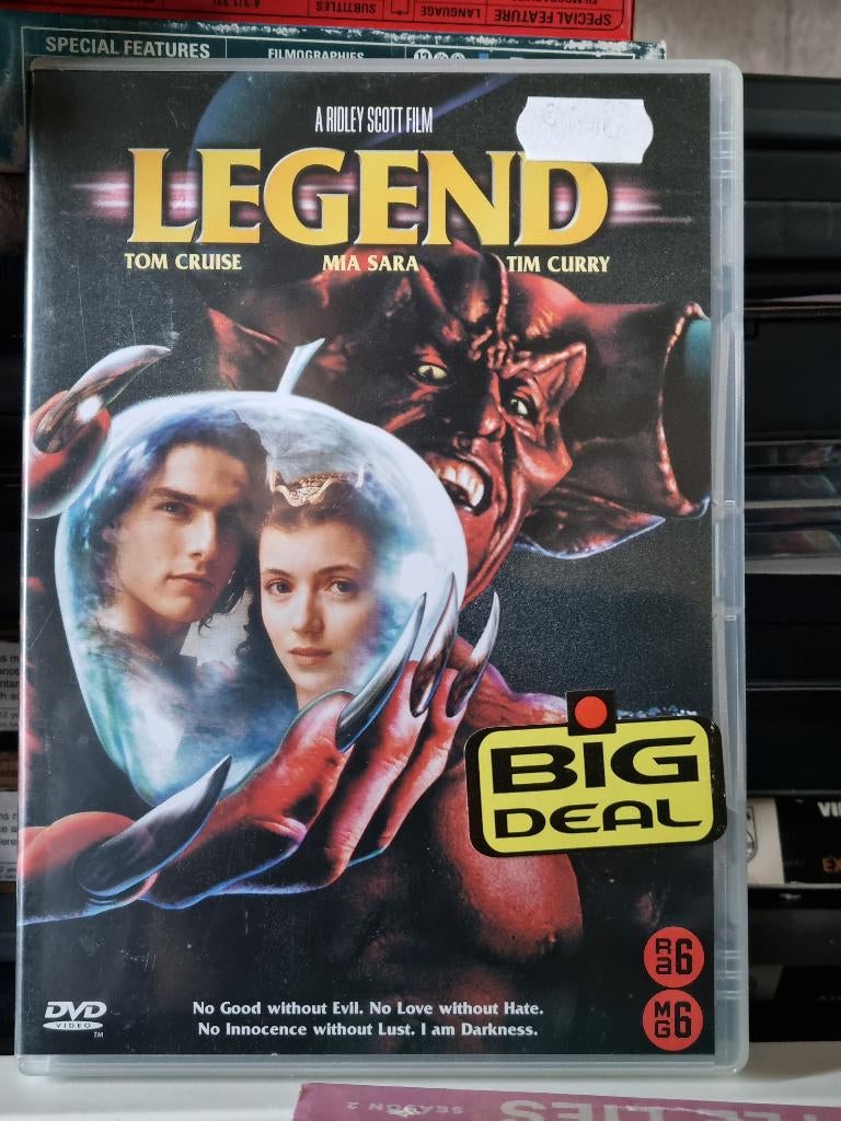 Legend, Tom Cruise, Mia Sara, Tim Curry, Ridley Scott, CD & DVD, DVD | Science-Fiction & Fantasy, Enlèvement ou Envoi