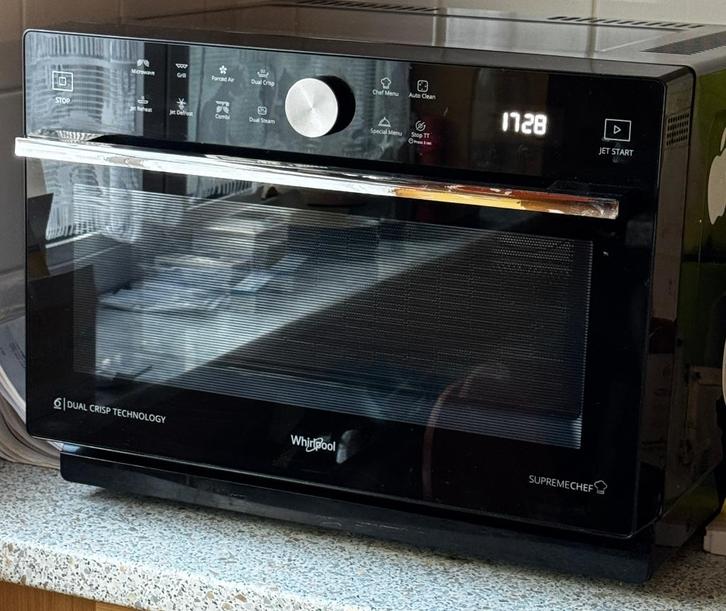 Whirlpool Supreme Chef MWP 339 SB | Combiné 33L - État Pro, Electroménager, Micro-ondes, Utilisé, À Poser, Moins de 45 cm, Croustillant