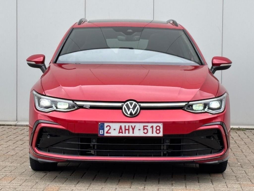 VW Golf 1.5 TSI 150 pk DSG in splinternieuwe staat met PANO, Autos, Rouge, Achat, Noir, 5 portes