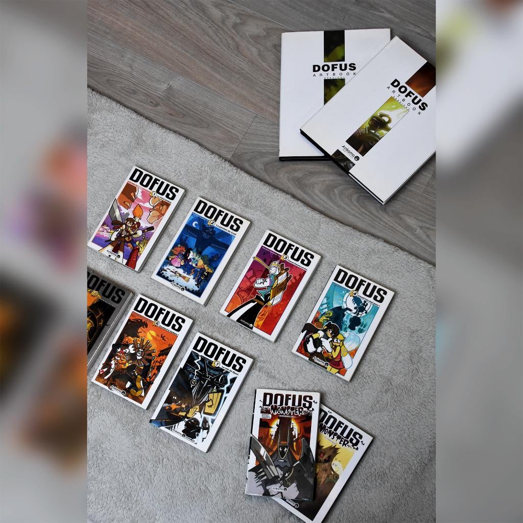 Lot Dofus Artbooks + Mangas, Livres, Série complète ou Série, Enlèvement, Utilisé, Europe