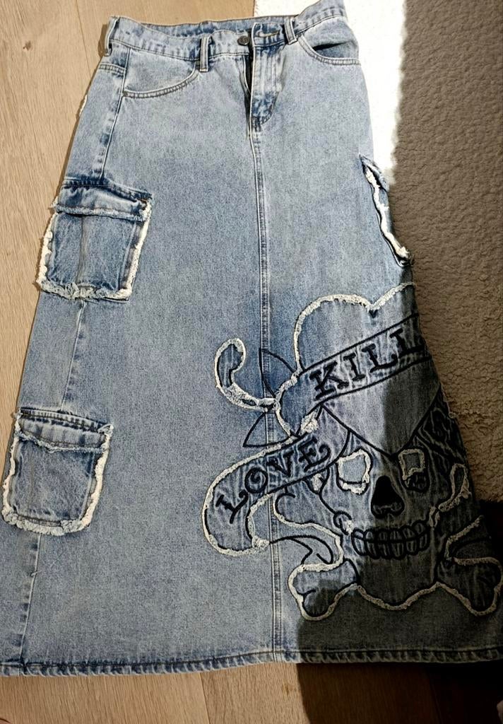 Dames jeans rok, Kleding | Dames, Rokken, Ophalen of Verzenden, Maat 38/40 (M)