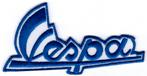 Vespa stoffen opstrijk patch embleem #2, Verzenden, Nieuw