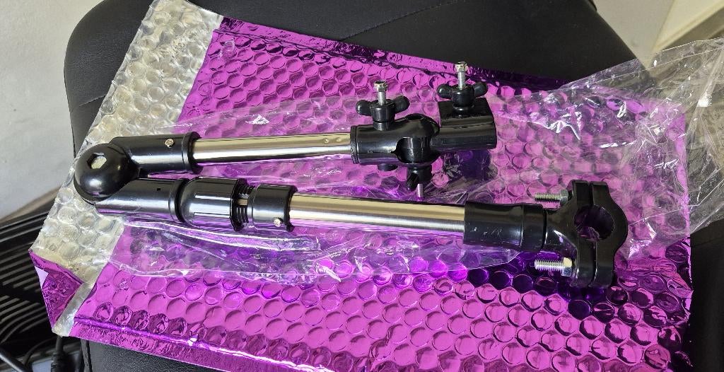 Paraplu houder voor rolstoel, rollator enz Nieuw, Diversen, Verpleegmiddelen, Nieuw, Ophalen