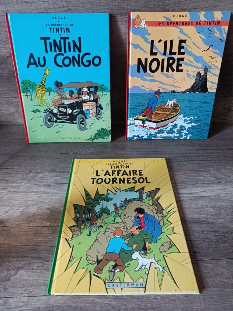 Tintin x3, Enlèvement ou Envoi