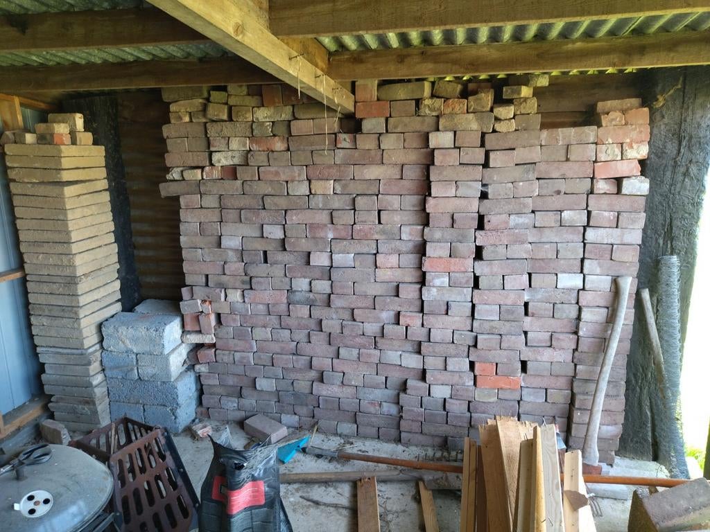 Bakstenen gratis, Doe-het-zelf en Bouw, Ophalen, Bakstenen