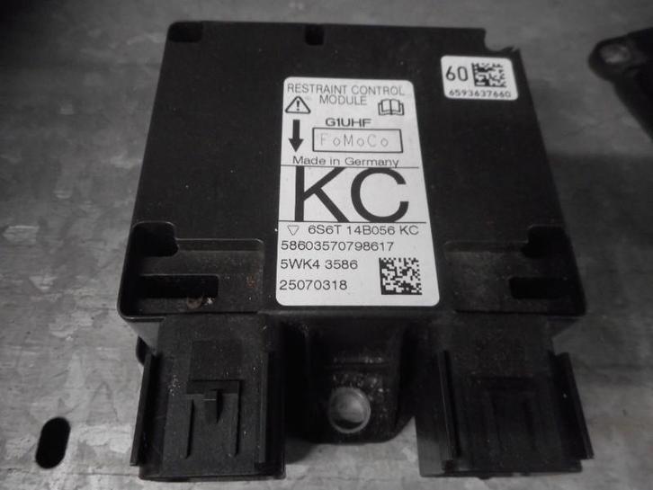 COMPUTER AIRBAG Ford Fiesta 5 (JD / JH) (6s6t14b056bkc), Auto-onderdelen, Elektronica en Kabels, Ford, Gebruikt