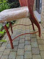 chaises de jardin, osier, bois, métal, belle forme, Enlèvement, Bois