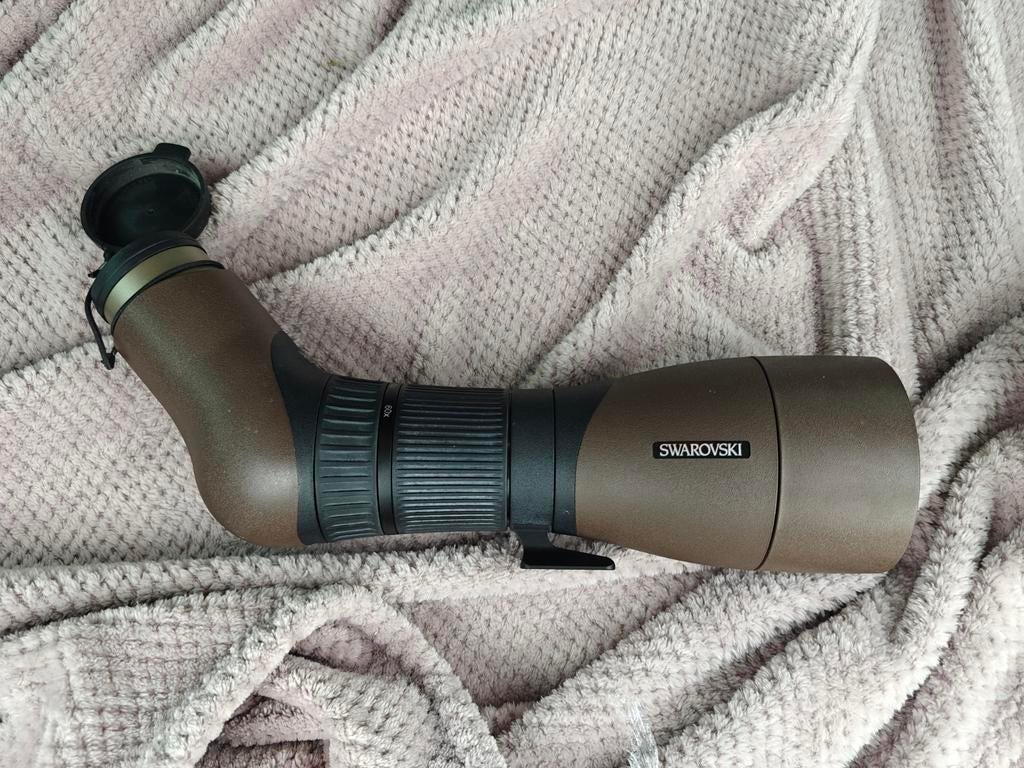 Intérieur Swarovski ATX 25-60x85 + support, état neuf 2022, Enlèvement, Comme neuf