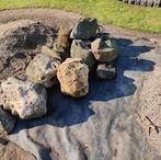 Grote en kleine sierrotsen + siergrind, Enlèvement, Utilisé